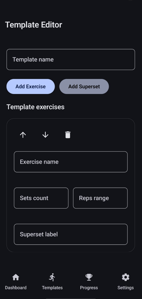 tetsu logging screen